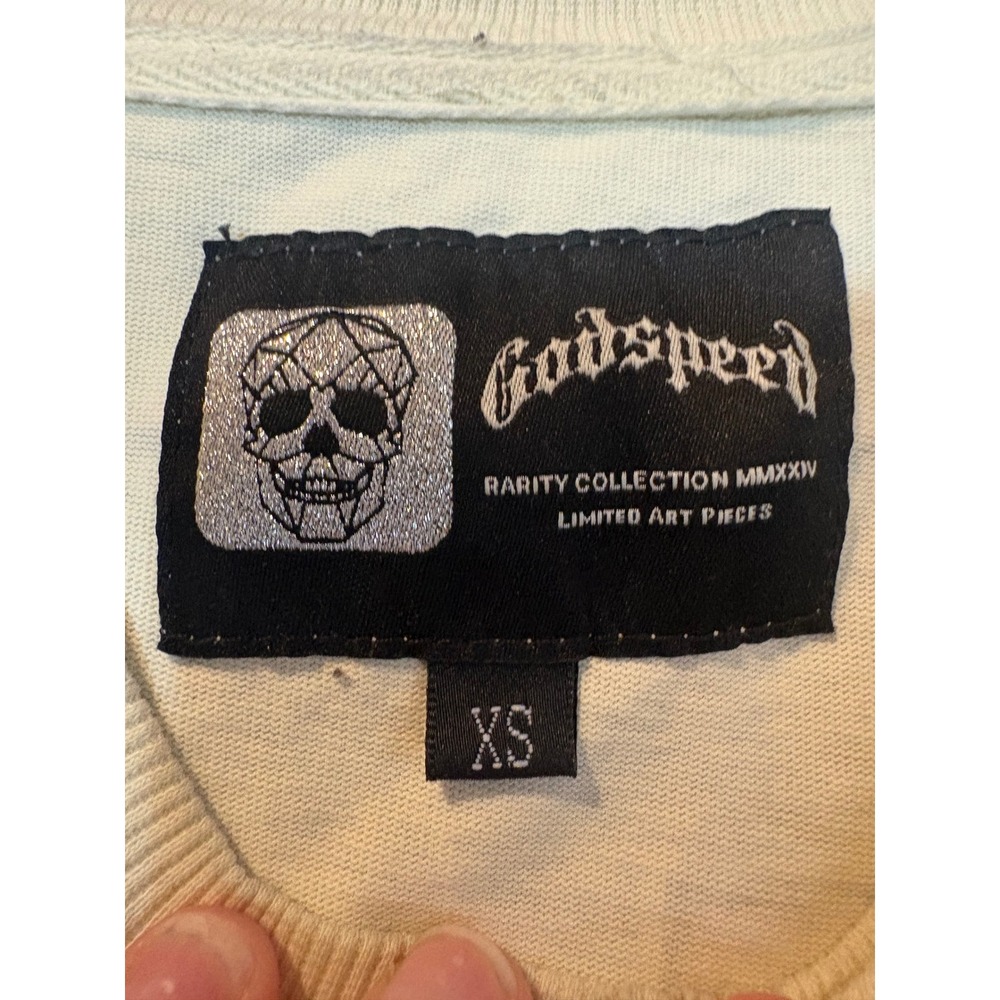 Godspeed Rarity Collection MMXXIV Limited Skeleton White House Graphic TShirt XS - Picture 3 of 7